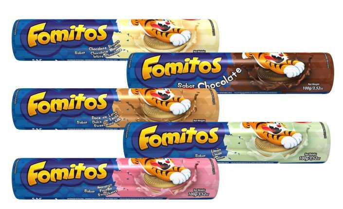 Biscoito Recheado Fomitos 100g